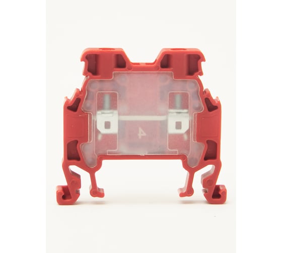Клемма винтовая ONKA MRK 2,5S, 2,5 кв мм, красный 1010137