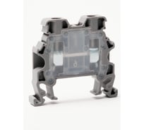 Клемма винтовая ONKA MRK 4S, 4 кв мм, серый 1010142