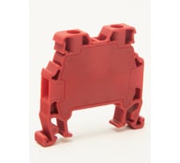 Клемма винтовая ONKA MRK 4S, 4 кв мм, красный 1010147