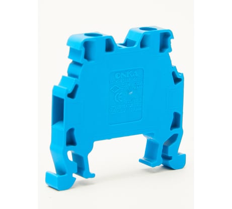 Клемма винтовая ONKA MRK 4S, 4 кв мм, синий 1010145