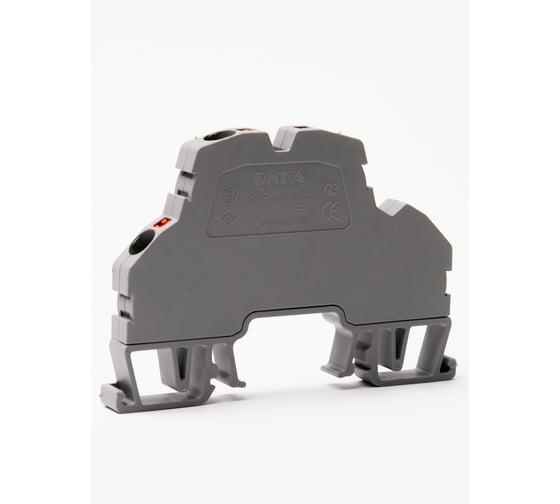 Клемма пружинная Onka OPK-C 4, 4 кв мм (серый), 2 уровня 1020406