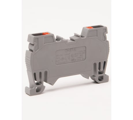 Клемма пружинная Onka OPK 2,5, 2,5 кв мм (серый) 1020013