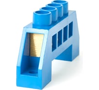 Шина HLT N нулевая, в изоляторе, ШНИ-6x9-4-КС-синий, 10шт 081-04-021