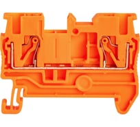 Клемма проходная CONTA CPT 2.5 ORANGE 2.5 кв.мм, PUSH-IN 00-00008663