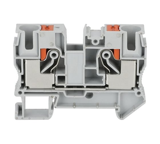 Клемма проходная CONTA CPT 10 GRAY 10 кв.мм, PUSH-IN CPT-10 Grey 1