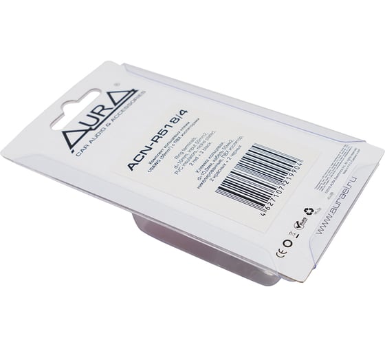 Силовые клеммы кольцевые AURA, O10мм, вход 0AWG/50мм2, (4 шт). ACN-R518/4