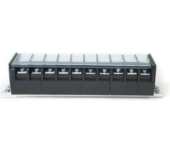 Блок зажимов HLT наборный TD 60А на DIN-рейку 10 пар (5шт./уп.) 081-18-04