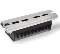 Блок зажимов HLT наборный TD 15А на DIN-рейку 10 пар (10шт./уп.) 081-18-01