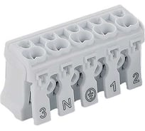 Клемма монтажная Wolta KSP5-3L N PE