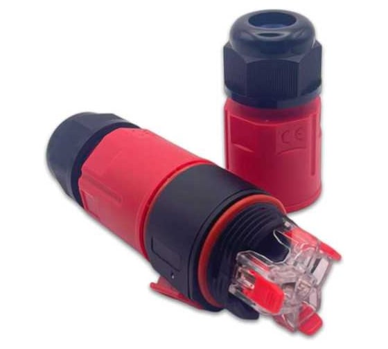Разъёмный кабельный коннектор DORI CNP293 IP68, 1 шт. в пакете 50685