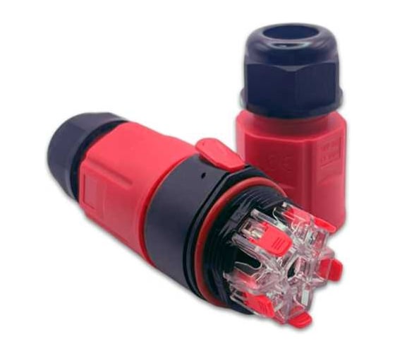 Разъёмный кабельный коннектор DORI CNP295 IP68, 1 шт. в пакете 50692