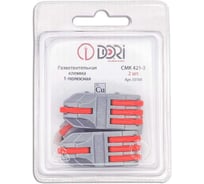 Разветвительная клемма DORI СМК 421-3 однополюсная, 2 шт в блистере 50760