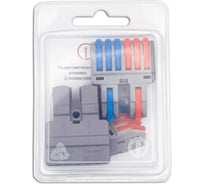 Разветвительная клемма DORI СМК 422-6 двухполюсная, 2 шт в блистере 50784