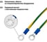 Провод заземления TDM ELECTRIC ПЗ 6-6-200, 5 шт. TDM SQ0839-0121 4