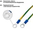 Провод заземления TDM ELECTRIC ПЗ 2.5-6-250, 10 шт. TDM SQ0839-0103 4