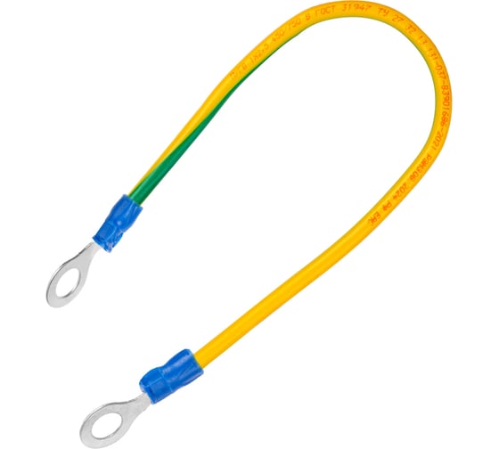 Провод заземления TDM ELECTRIC ПЗ 2.5-6-200, 10 шт. TDM SQ0839-0102 1