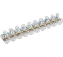 Зажим винтовой концевой изолированный IEK КЗВИ 16мм2, 10x1, 5шт UZVK-16-10