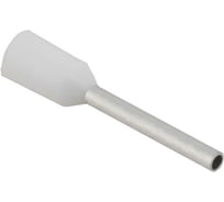 Наконечник IEK НШВИ 0,5-10 белый, 20шт UGN11-D05-010-020