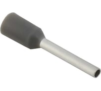 Наконечник IEK НШВИ 0,75-10 серый, 20шт UGN11-C75-010-020