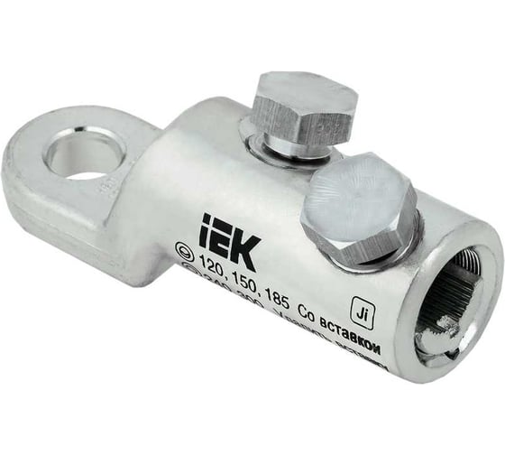 Наконечник болтовой луженый IEK НБЛ 120-300-16/2, 9шт UNB11-120-300-02-35