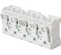 Клемма пружинная соединительная HLT КСП5-3L+N+PE, 16A (50шт./уп.) 081-32-030