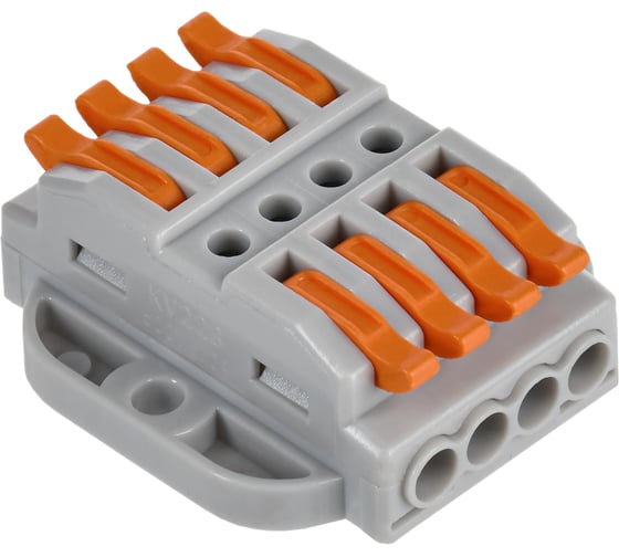 Строительно-монтажная клемма IEK СМК 222-4144P (50шт/упак) UKZ20-4144P-050