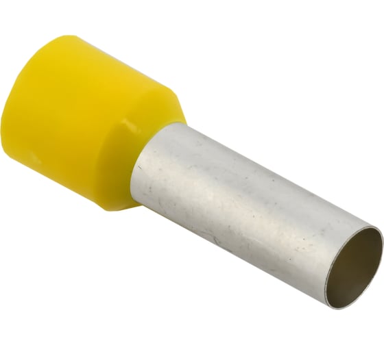Наконечник IEK НШВИ 25-22, желтый, 50 штук/упаковка UGN11-025-022-050 1