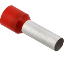 Наконечник IEK НШВИ 35-25, темно-красный, 50 штук/упаковка UGN11-035-025-050