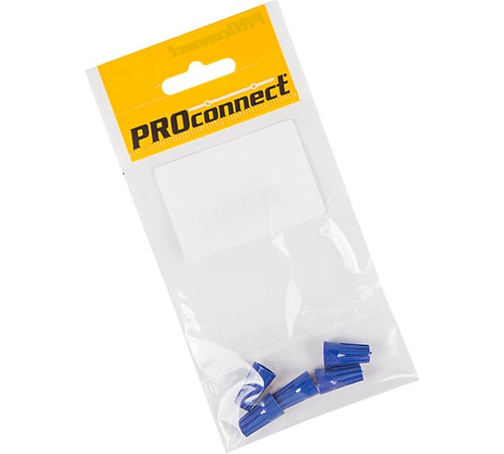 Соединительный изолирующий зажим PROconnect СИЗ-2, 1,0-4,5 мм2, синий, 5 шт. 07-5212-5-9
