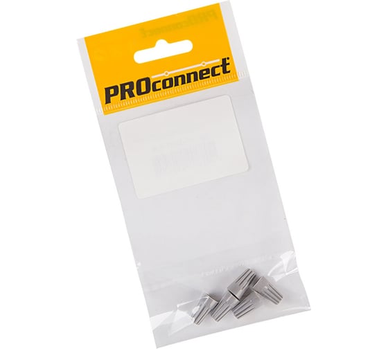 Соединительный изолирующий зажим PROconnect СИЗ-1, 1,0-3,0 мм2, серый, 5 шт. 07-5211-5-9