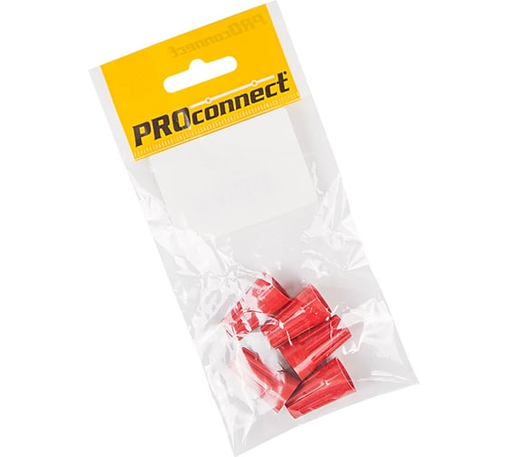 Соединительный изолирующий зажим PROconnect СИЗ-5, красный, 5 шт. 07-5215-5-9 1