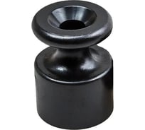 Изолятор Electraline Пластиковый 10 штук в упаковке Черный R1-551-23-10