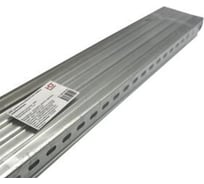 DIN-рейка усиленная HLT 3.5x1.5x30cм, оцинкованная, 10 штук/упаковка 086-03-030