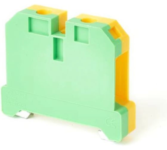 Колодка клеммная HLT JXB-16PEN 16мм, JXB-земля, 40 штук/упаковка 081-23-05