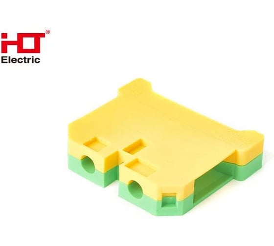 Колодка клеммная HLT JXB-16PEN 16мм, JXB-земля, 40 штук/упаковка 081-23-05
