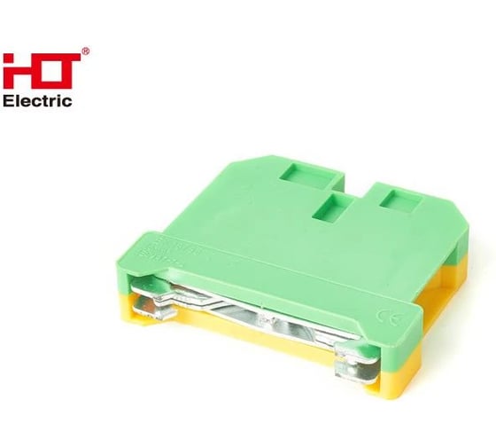 Колодка клеммная HLT JXB-16PEN 16мм, JXB-земля, 40 штук/упаковка 081-23-05