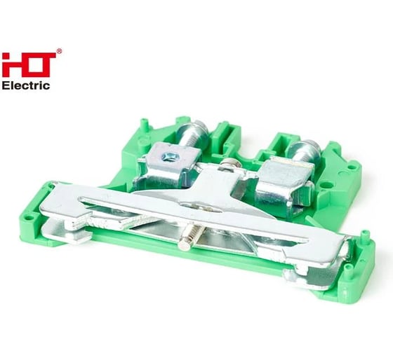 Колодка клеммная HLT JXB-6PEN 6мм, JXB-земля, 50 штук/упаковка 081-23-03