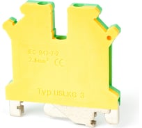 Зажим наборный HLT UK-3мм2 PEN желто-зеленый, 100шт 081-24-032