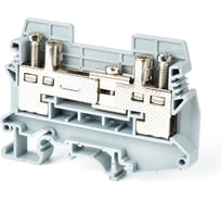 Зажим наборный HLT измерительный UK 6мм2, 57А, 400В (Ph-C URTK/S) серый, 50шт 081-24-041