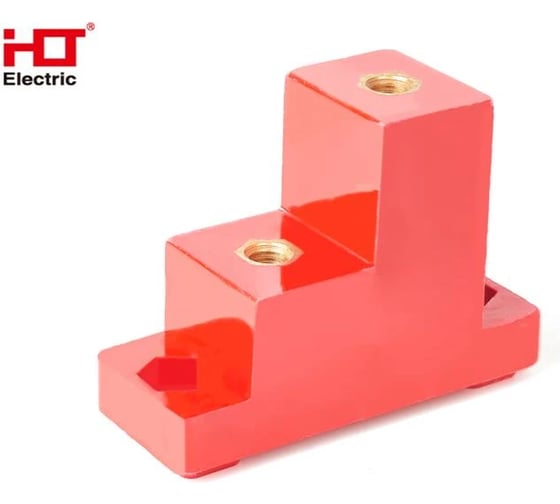 Изолятор HLT SM Лесенка 467А 7,5кВ 2x25мм с болтом (2шт./уп) 086-05-077
