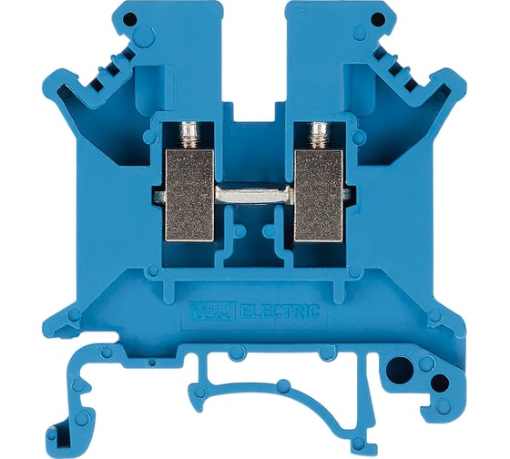 Зажим наборный TDM ELECTRIC ЗНН-4мм2, 41А, синий (Ph-C UK-4BU) 10шт TDM SQ0803-1113