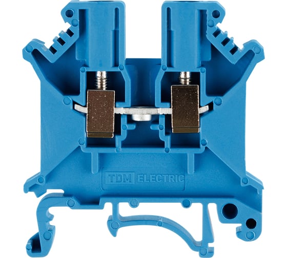 Зажим наборный TDM ELECTRIC ЗНН-2,5мм2, 32А, синий (Ph-C UK-2,5BU) 10шт TDM SQ0803-1112