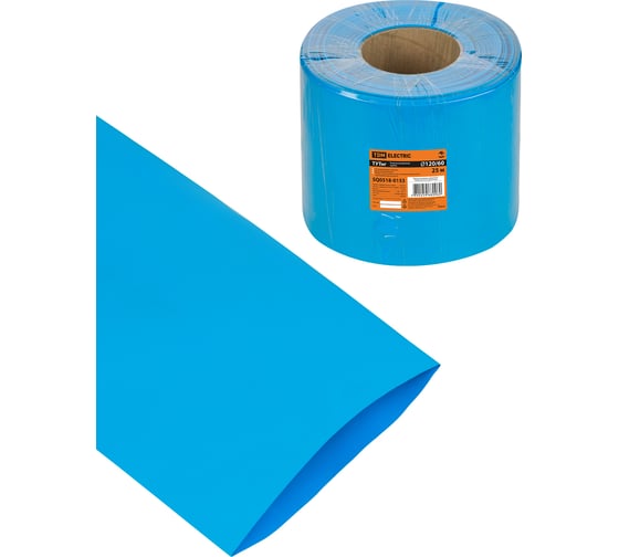 Термоусаживаемая трубка TDM ELECTRIC ТУТнг 120/60 синяя (25 м/ролл) TDM SQ0518-0153 1