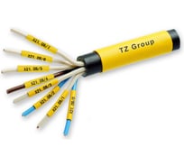 Термоусаживаемая муфта Vell самозатухающаяся для печати 3,2 / 1,0 мм, желтая (аналог Partex PHZF20032DN4/PHZF20032BN4) 583572