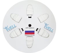 Профиль ПВХ Vell овальный WL-Univ для маркировки проводов, O 2,8-3,8 мм, 200 метров, белый (самозатухающий) {WL-Univ} 779128