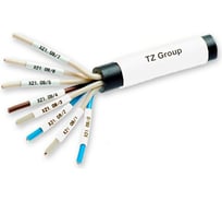 Термоусаживаемая муфта Vell, самозатухающаяся для печати 4,8 / 1,6 мм, белая {аналог Partex PHZF20048DN9/PHZF20048BN9} 583573