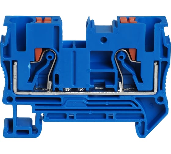 Клемма проходная CONTA CPT 6 BLUE, 6 кв.мм, PUSH-IN 00-00012493