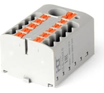 Распределительный блок HLT ПНК-15 отходящие провода 10x2.5мм2 (40шт./уп.) 081-27-005