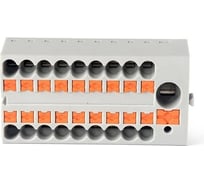 Распределительный блок HLT ПНК-15-18x2.5мм2 крепление PAD-NS15/35 (10шт./уп.) 081-27-028