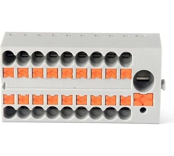 Распределительный блок HLT ПНК-15-18x2.5мм2 крепление PAD-NS15/35 (10шт./уп.) 081-27-028 1